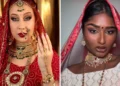 Índio, Makeup, Asiático, Makeup;