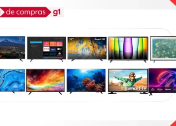 Smart TVs, TVs conectadas de 32 polegadas;