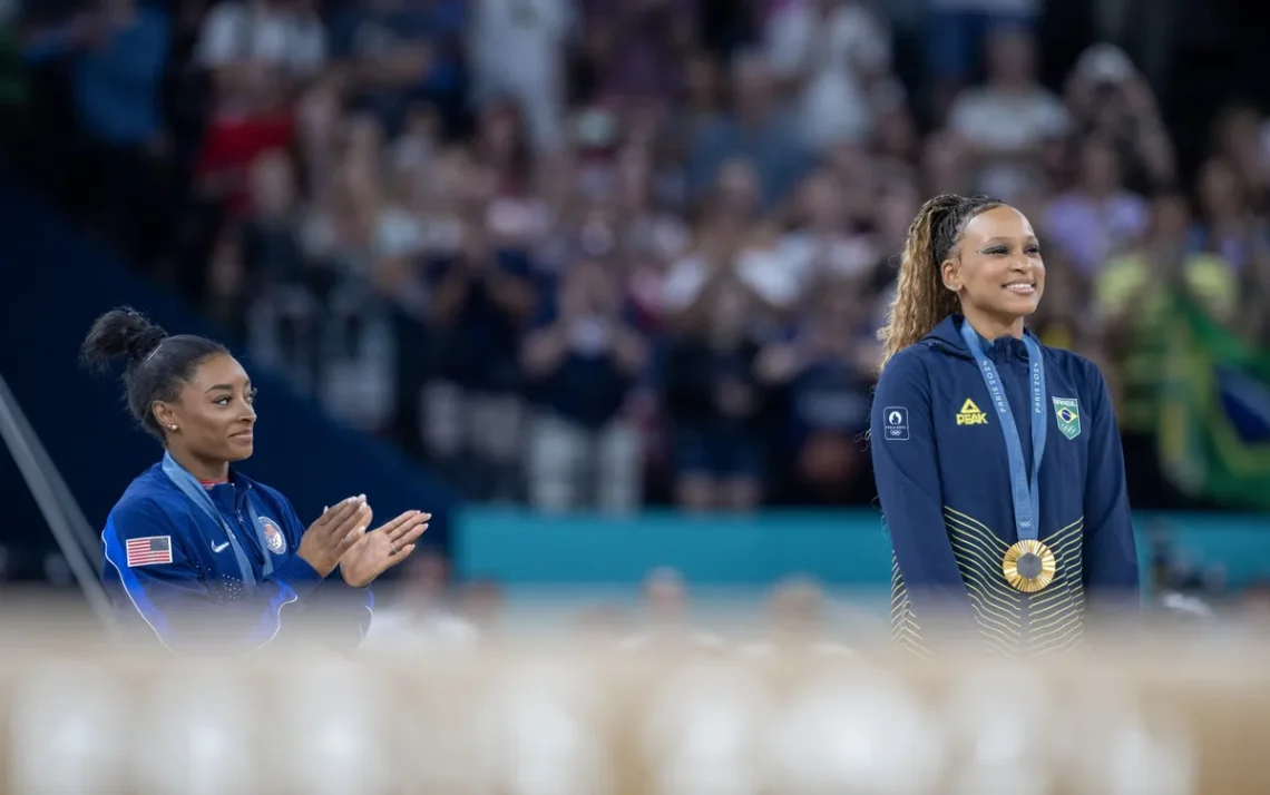 Rebeca, ginástica, apresentação