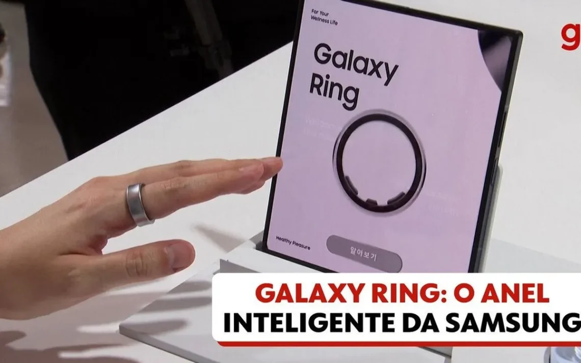 anel inteligente, anel da Samsung, anel da fabricante coreana;